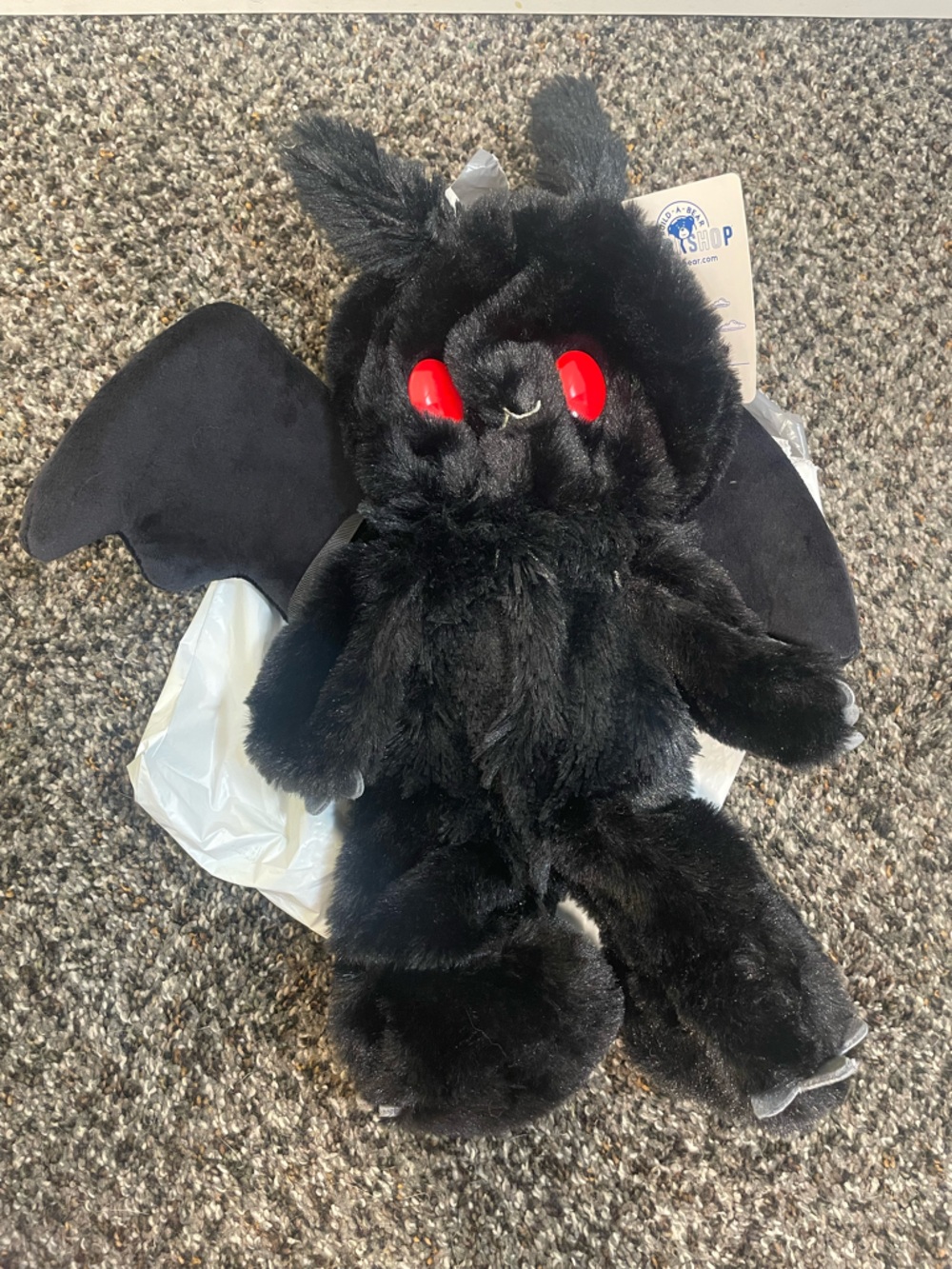 Build a Bear Mothman NWT Unstuffed